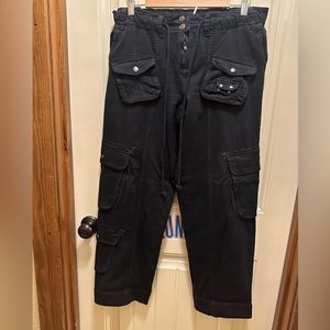 Free People Tahiti pants. Black, size small. Like new!
